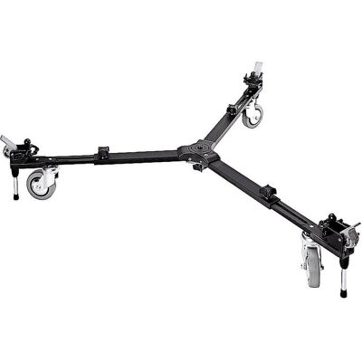 Manfrotto 127VS, verstellbar (Stativwagen), Stativ Zubehör, Schwarz Manfrotto 127VS, verstellbar (Stativwagen), Stativ Zubehör, Schwarz