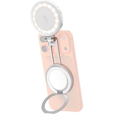 SmallRig 6155 M2 Ansteckbare LED-Videoleuchte für Handys (weiss) (Videoleuchte), Dauerlicht, Weiss SmallRig 6155 M2 Ansteckbare LED-Videoleuchte für Handys (weiss) (Videoleuchte), Dauerlicht, Weiss