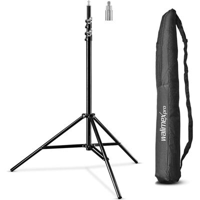 Walimex Wt-806 (256 cm, 6 kg), Lampenstativ, Schwarz Walimex Wt-806 (256 cm, 6 kg), Lampenstativ, Schwarz