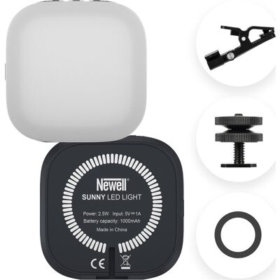 NEWELL Sunny LED Lampe - Vielseitige Smartphone-Leuchte mit Magnetbefestigung NEWELL Sunny LED Lampe - Vielseitige Smartphone-Leuchte mit Magnetbefestigung
