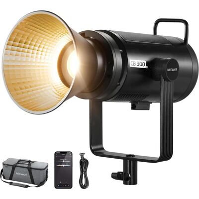 Neewer CB300B Bi-Color Video Light With App Control (Videoleuchte), Dauerlicht, Schwarz Neewer CB300B Bi-Color Video Light With App Control (Videoleuchte), Dauerlicht, Schwarz