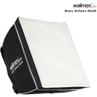 Walimex pro - Basic Softbox 40x40 - Softbox Walimex pro - Basic Softbox 40x40 - Softbox