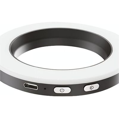 Yashica Ring Light with 49mm Ring Adapter (Ringlicht), Dauerlicht, Weiss, Schwarz Yashica Ring Light with 49mm Ring Adapter (Ringlicht), Dauerlicht, Weiss, Schwarz