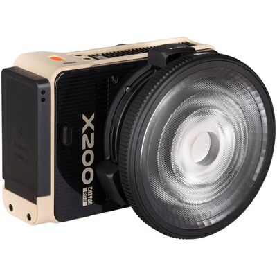 Zhiyun MOLUS X200 RGB Combo - LED COB Light with EUR plug, Dauerlicht, Beige Zhiyun MOLUS X200 RGB Combo - LED COB Light with EUR plug, Dauerlicht, Beige
