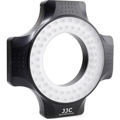 JJC LED 60 Macro LED Ring Light (Ringlicht), Dauerlicht, Schwarz JJC LED 60 Macro LED Ring Light (Ringlicht), Dauerlicht, Schwarz
