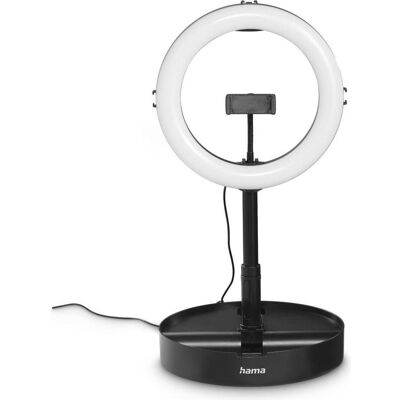 Hama SpotLight FoldUp RGB 102 (Ringlicht), Dauerlicht, Weiss, Schwarz Hama SpotLight FoldUp RGB 102 (Ringlicht), Dauerlicht, Weiss, Schwarz