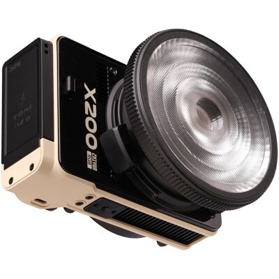 Zhiyun MOLUS X200 RGB Standard - LED COB Light with EUR plug, Dauerlicht, Beige Zhiyun MOLUS X200 RGB Standard - LED COB Light with EUR plug, Dauerlicht, Beige