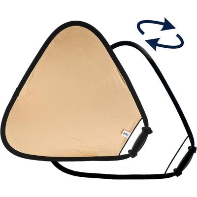 Manfrotto reflector Tri Grip, golden/white (LA-3641), Softbox + Reflektor Manfrotto reflector Tri Grip, golden/white (LA-3641), Softbox + Reflektor