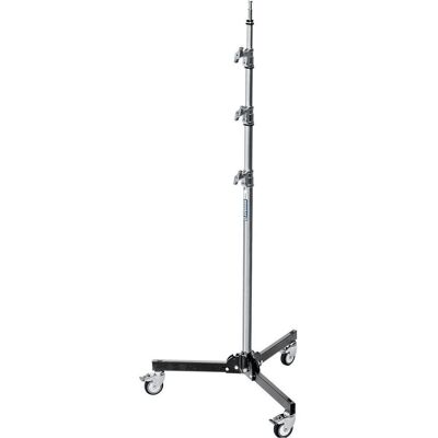 Avenger Baby High folding Base Studio Stativ (330 cm, 12 kg), Lampenstativ, Grau, Silber Avenger Baby High folding Base Studio Stativ (330 cm, 12 kg), Lampenstativ, Grau, Silber