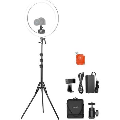 Neewer SRP18C Ultra-Slim RGB Ring Light (Ringlicht), Dauerlicht, Schwarz Neewer SRP18C Ultra-Slim RGB Ring Light (Ringlicht), Dauerlicht, Schwarz