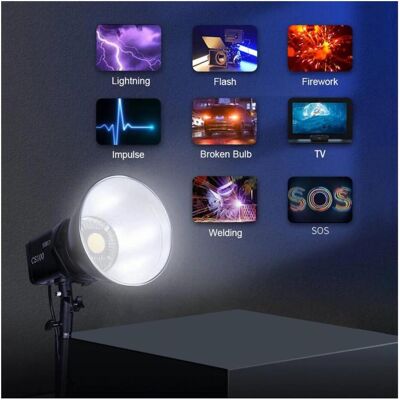 Sirui CS100 LED Dauerlicht - 4000 Lux, 5600K, Bowens Mount Sirui CS100 LED Dauerlicht - 4000 Lux, 5600K, Bowens Mount