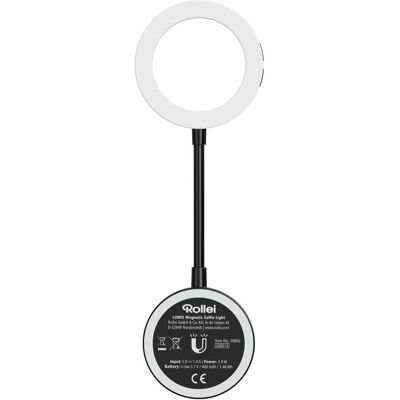 Rollei LUMIS Magnetic Selfie Light - LED-Licht (Ringlicht), Dauerlicht Rollei LUMIS Magnetic Selfie Light - LED-Licht (Ringlicht), Dauerlicht