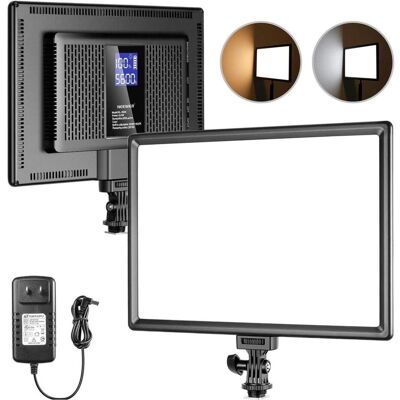 Neewer NL192AI LED Flächenleuchte - Bi-Color, 2400 Lux, 5600K - Fotografie & Video Neewer NL192AI LED Flächenleuchte - Bi-Color, 2400 Lux, 5600K - Fotografie & Video