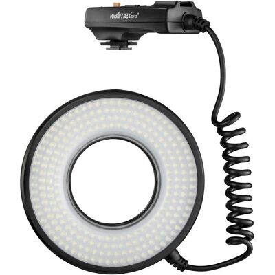 Walimex pro Pro Macro LED Ringlicht DSR 232 Set (Ringlicht), Dauerlicht, Schwarz Walimex pro Pro Macro LED Ringlicht DSR 232 Set (Ringlicht), Dauerlicht, Schwarz