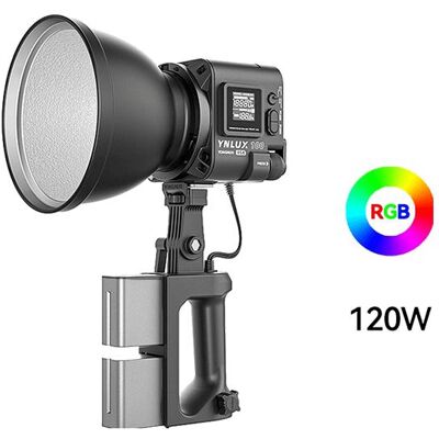 Yongnuo YN LUX100RGB Kit LED Monolight (Videoleuchte), Dauerlicht, Mehrfarbig Yongnuo YN LUX100RGB Kit LED Monolight (Videoleuchte), Dauerlicht, Mehrfarbig