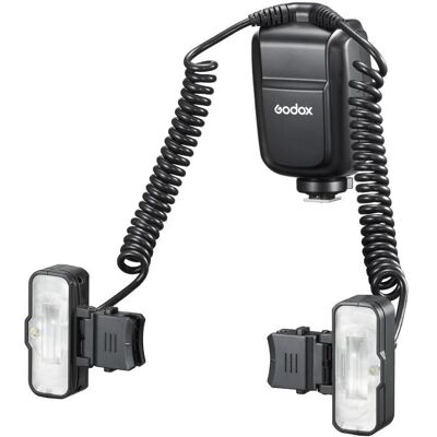 Godox MF-T76S - Macro Twin Flash for Sony (Makroblitz, Sony), Blitzgerät, Schwarz Godox MF-T76S - Macro Twin Flash for Sony (Makroblitz, Sony), Blitzgerät, Schwarz