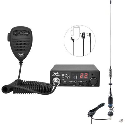 PNI CB ESCORT HP 8001L ASQ Funkpaket + S75 CB-Antenne mit Kabel und fester Halterung, Walkie Talkie PNI CB ESCORT HP 8001L ASQ Funkpaket + S75 CB-Antenne mit Kabel und fester Halterung, Walkie Talkie