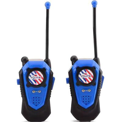 Johntoy Polizei Walkie Talkie, Walkie Talkie, Blau Johntoy Polizei Walkie Talkie, Walkie Talkie, Blau