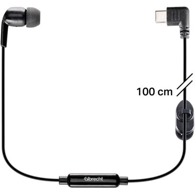 Albrecht Tectalk biz In-Ear Headset 100cm, Walkie Talkie Zubehör Albrecht Tectalk biz In-Ear Headset 100cm, Walkie Talkie Zubehör