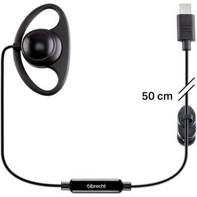 Albrecht Tectalk biz D-Form Headset 50cm, Walkie Talkie Zubehör Albrecht Tectalk biz D-Form Headset 50cm, Walkie Talkie Zubehör
