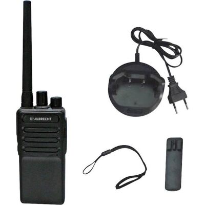Albrecht PMR Funkgerät Tectalk Worker 2, Walkie Talkie, Schwarz Albrecht PMR Funkgerät Tectalk Worker 2, Walkie Talkie, Schwarz