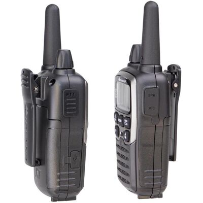 Midland XT70 Adventure / 2x Funk / LCD / Reichweite bis zu 12km / 24 Kanäle (12 km), Walkie Talkie, Schwarz Midland XT70 Adventure / 2x Funk / LCD / Reichweite bis zu 12km / 24 Kanäle (12 km), Walkie Talkie, Schwarz