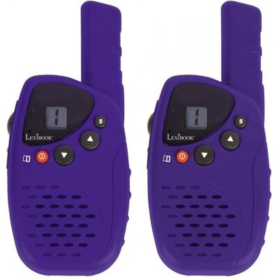 Lexibook wiederaufladbare Digitale Walkie-Talkies Reichweite bis zu 5 km mit Ladestation (5 km), Walkie Talkie, Blau, Mehrfarbig Lexibook wiederaufladbare Digitale Walkie-Talkies Reichweite bis zu 5 km mit Ladestation (5 km), Walkie Talkie, Blau, Mehrfarbig