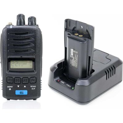 PNI TTi TCB-H100 CB-Funkpaket und TTI AK-H100 Zubehörpaket, Walkie Talkie, Schwarz PNI TTi TCB-H100 CB-Funkpaket und TTI AK-H100 Zubehörpaket, Walkie Talkie, Schwarz