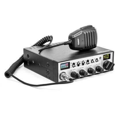 Jopix CB Radio Station 900PRO 40CH AMFM 4W ASQ 1224V, Walkie Talkie, Schwarz Jopix CB Radio Station 900PRO 40CH AMFM 4W ASQ 1224V, Walkie Talkie, Schwarz