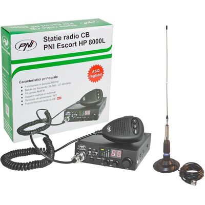 PNI CB ESCORT HP 8000L ASQ Funkpaket + ML160 CB-Antenne mit Magnet, Walkie Talkie PNI CB ESCORT HP 8000L ASQ Funkpaket + ML160 CB-Antenne mit Magnet, Walkie Talkie