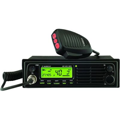 Albrecht AE 6491 NFC (10 km), Walkie Talkie, Schwarz Albrecht AE 6491 NFC (10 km), Walkie Talkie, Schwarz