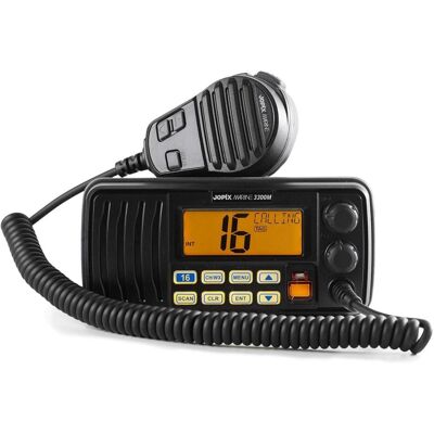 Jopix Marine 3300M mobile device (with DSC), Walkie Talkie, Schwarz Jopix Marine 3300M mobile device (with DSC), Walkie Talkie, Schwarz