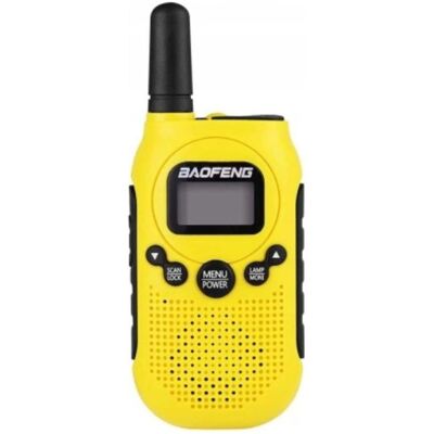Baofeng BF-T6 Walkie-Talkie - Gelb - 8 Kanäle Baofeng BF-T6 Walkie-Talkie - Gelb - 8 Kanäle