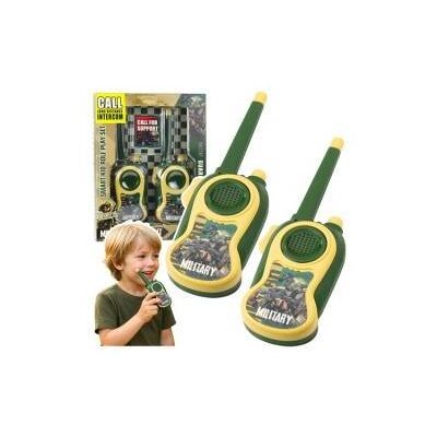 Lean Toys Militärische Walkie-Talkies für Kinder 300 m (0.30 km), Walkie Talkie Lean Toys Militärische Walkie-Talkies für Kinder 300 m (0.30 km), Walkie Talkie