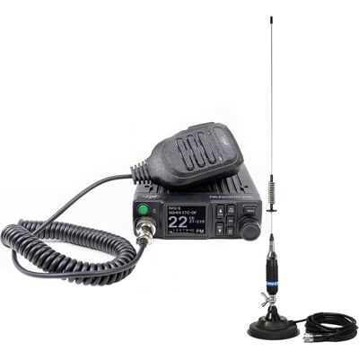 PNI CB Escort HP 8900 ASQ Funkpaket, 12-24 V + S75 CB-Antenne mit Magnetfuss, Walkie Talkie PNI CB Escort HP 8900 ASQ Funkpaket, 12-24 V + S75 CB-Antenne mit Magnetfuss, Walkie Talkie