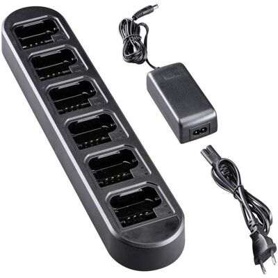 Midland Ladegerät 6-fach Standlader für BR 180 C1630, Walkie Talkie Zubehör Midland Ladegerät 6-fach Standlader für BR 180 C1630, Walkie Talkie Zubehör