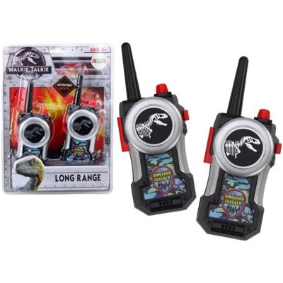 Lean Toys Dinosaurier-Tracker-Walkie-Talkies, Walkie Talkie, Schwarz, Silber, Rot, Mehrfarbig Lean Toys Dinosaurier-Tracker-Walkie-Talkies, Walkie Talkie, Schwarz, Silber, Rot, Mehrfarbig