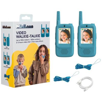 Minilens Video Walkie-Talkie, Walkie Talkie Minilens Video Walkie-Talkie, Walkie Talkie