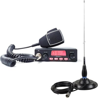 Aim TTi CB TTi TCB-550 EVO Funkpaket + PNI ML145 Antenne mit Magnet, Walkie Talkie Zubehör Aim TTi CB TTi TCB-550 EVO Funkpaket + PNI ML145 Antenne mit Magnet, Walkie Talkie Zubehör