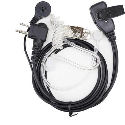 PNI Kopfhörer mit Mikrofon und Akustikschlauch HM92 mit 2-poligem PNI-MT-Stecker, Walkie Talkie Zubehör PNI Kopfhörer mit Mikrofon und Akustikschlauch HM92 mit 2-poligem PNI-MT-Stecker, Walkie Talkie Zubehör