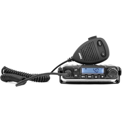 Jopix PT31 Mobile FM Transmitter, Black, CB/27MHz, Multiorm Transmitter, Compact Size, Walkie Talkie, Schwarz Jopix PT31 Mobile FM Transmitter, Black, CB/27MHz, Multiorm Transmitter, Compact Size, Walkie Talkie, Schwarz
