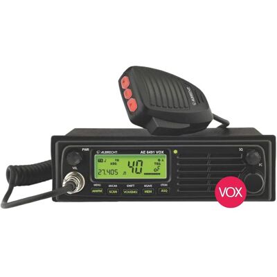 Albrecht AE 6491 VOX (10 km), Walkie Talkie, Schwarz Albrecht AE 6491 VOX (10 km), Walkie Talkie, Schwarz