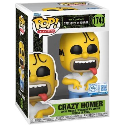 Funko POP! Les Simpsons Treehouse of Horror Crazy Homer Exclusive Funko POP! Les Simpsons Treehouse of Horror Crazy Homer Exclusive