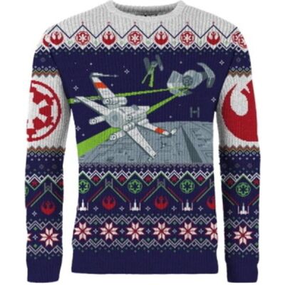 Harry Potter, Herren, Pullover, Star Wars pull de Noël X-Wing v TIE Fighter (XL), Mehrfarbig, (XL) Harry Potter, Herren, Pullover, Star Wars pull de Noël X-Wing v TIE Fighter (XL), Mehrfarbig, (XL)