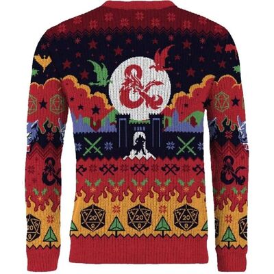 Harry Potter, Pullover, Dungeons & Dragons pull de Noël (L), Mehrfarbig Harry Potter, Pullover, Dungeons & Dragons pull de Noël (L), Mehrfarbig