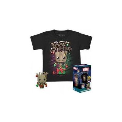 Funko LES GARDIENS DE LA GALAXIE - Pocket POP - Holiday Groot T-shirt (S) Funko LES GARDIENS DE LA GALAXIE - Pocket POP - Holiday Groot T-shirt (S)