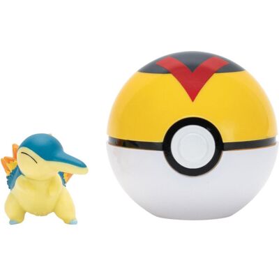 Pokémon - Cyndaquil Clip N Go mit Level Ball - Spielzeug Pokémon - Cyndaquil Clip N Go mit Level Ball - Spielzeug