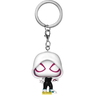 Funko SPIDER-MAN ACROSS THE SPIDER-VERSE -Pocket Pop Keychains - Spider-Gwen Funko SPIDER-MAN ACROSS THE SPIDER-VERSE -Pocket Pop Keychains - Spider-Gwen