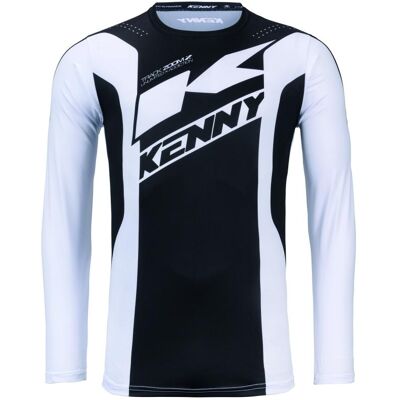 Kenny, Motorsportbekleidung, Racing T-Shirt Cross/Enduro Track Zoom Schwarz/Weiss Grau Grösse XXL (XXL) Kenny, Motorsportbekleidung, Racing T-Shirt Cross/Enduro Track Zoom Schwarz/Weiss Grau Grösse XXL (XXL)