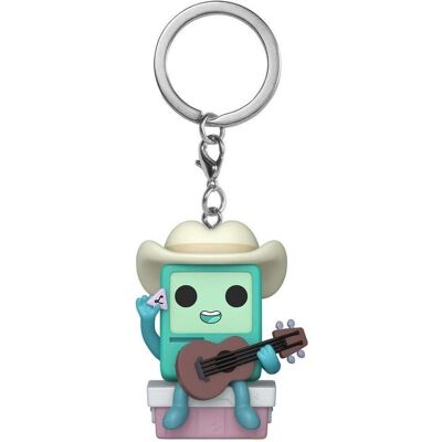 Funko, Schlüsselanhänger, Adventure Time présentoir porte-clés Pocket POP! Cowboy BMO with Guitar 4 cm (12), Mehrfarbig Funko, Schlüsselanhänger, Adventure Time présentoir porte-clés Pocket POP! Cowboy BMO with Guitar 4 cm (12), Mehrfarbig